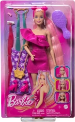 Barbie igra z lasmi – punčka z dodatki za oblikovanje pričesk