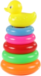 Barvna otroška piramida z račko