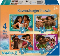 Ravensburger Sestavljanka Vaiana 4v1