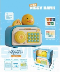 Elektronski otroški sef Kaczuszka s PIN-om in prstnim odtisom