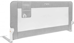 Otroška posteljna ograja MoMi LEXI XL PLUS siva