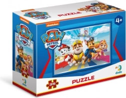 Minipuzzle Paw Patrol 35 koščkov v škatlici