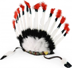 indijanski naglavni trak poglavarja za pust