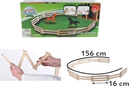 Lesena ograja za živali 156 cm 1:24 Kids Globe