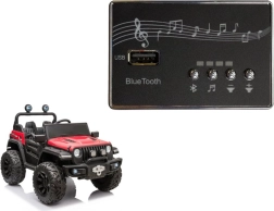 Glasbeni panel za vozilo na akumulator