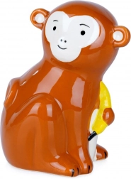 Keramični hranilnik opička z banano