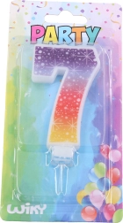Zabavna svečka številka 7 Zvezde