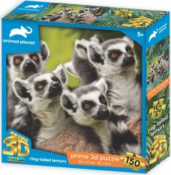 3D puzzle lemur – 150 koščkov