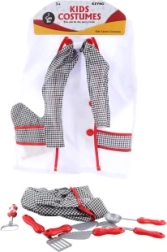 Otroški kuharski kostum s setom posode