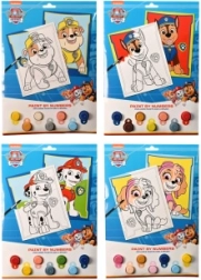 Slikanje po številkah – Tačke na patrulji