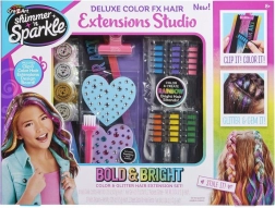 Frizerski studio CRA-Z-ART – kreativni set za barvne pramene in bleščice