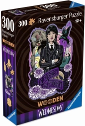 Lesene sestavljanke Wednesday 300 koščkov Ravensburger
