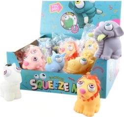 Živalice z velikimi očmi – stiskalna antistresna igrača