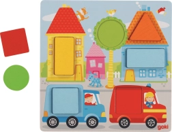 Goki vstavljanka z geometrijskimi oblikami