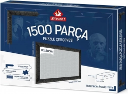 Okvir za sestavljanko 85 x 60 cm črn