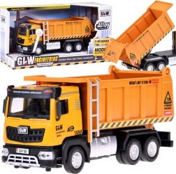 Otroški prekucnik s svetlobo in zvokom, kovinska karoserija, pull-back