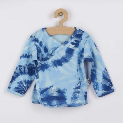 Dojenčka bombažna srajčka Nicol Tomi modra