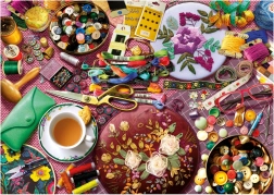 Sestavljanka Šivalna miza 2000 kosov Educa