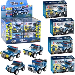 Kreativni gradbeni set Mestna policija s pogonom