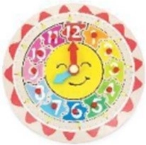 Lesene sestavljanke ure BABU