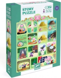 DJECO sestavljanka Trije prašički 35 kosov