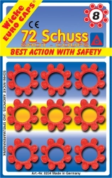 Kapice za pištole – ploščica 8 strelov