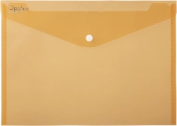 Mapica z gumbom A5 Opaline oranžna