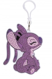 Obesek Angel z diamantnim slikanjem