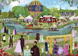 Ravensburger sestavljanka Bridgertonovi 1000 koščkov