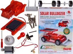 Solar bulldozer building kit - 1 piece