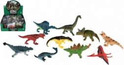 Plastični mini dinozavri 7–9 cm, mešanica vrst v vrečki