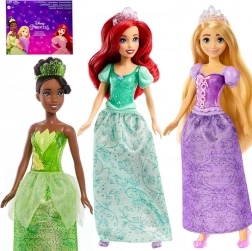 Mattel Disney princese komplet 3 punčk: Ariel, Tiana, Rapunzel