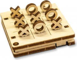 WOODEN CITY 3D sestavljanka mini Križci in krožci varianta 1