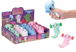 Axolotl antistresna igrača 10 cm