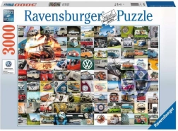 Ravensburger sestavljanka 3000 kosov – 99 trenutkov VW Campervan