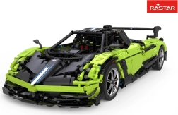 Konstrukcijski komplet športnega avtomobila PAGANI Huayra BC 1:8 zelen Rastar