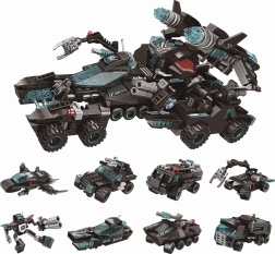 Qman Shadow Pulse bojno vozilo – mini sestavljanka