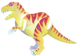 3D lesena sestavljanka Tyrannosaurus rex z barvami ARTLOVER