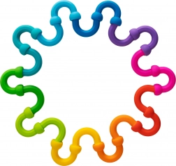 Fat Brain Plip Links silikonska povezovalna ušesca, 20 kos