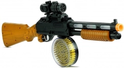 Interaktivna igrača puška AK 868-1 z zvočnimi in svetlobnimi učinki