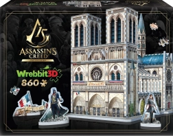 3D sestavljanka Assassin's Creed Unity: Katedrala Notre-Dame 860 kosov
