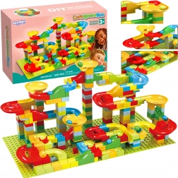 Woopie kroglična steza – gradbeni komplet 340 delov