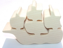 Fauna lesena ladjica naravna