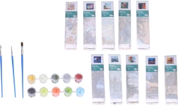 Ustvarjalni komplet za slikanje po številkah 30x30 cm