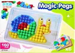 mozaikna sestavljanka s čepki 240 kos, 15 mm