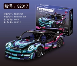 Konstruktorski komplet športni avto 1116 kosov