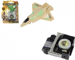 Plastično izstrelitveno lovsko letalo 10 cm