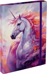 Mape za šolske zvezke A4 Samorog Kraljestvo BAAGL