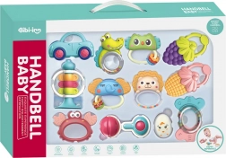 Set ropotuljic in grizal Animals 12 kos