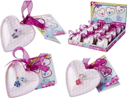 Simba Children's Costume Jewelry with Ring and Necklace in a Heart-Shaped Box